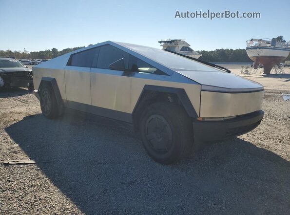 7G2CEHED8SA075410 2025 TESLA CYBERTRUCK Silver Передня права чверть