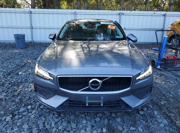 7JR102FK3LG037372 2020 VOLVO S60 Gray წინა ხედი