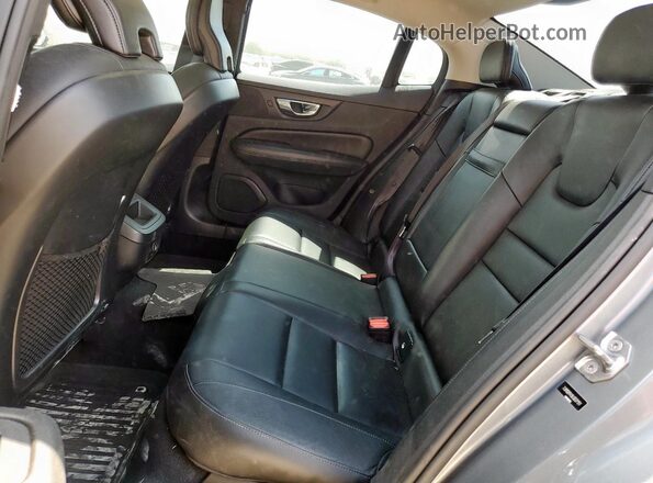 7JR102FK9LG037151 2020 VOLVO S60 Gray Rear seats view