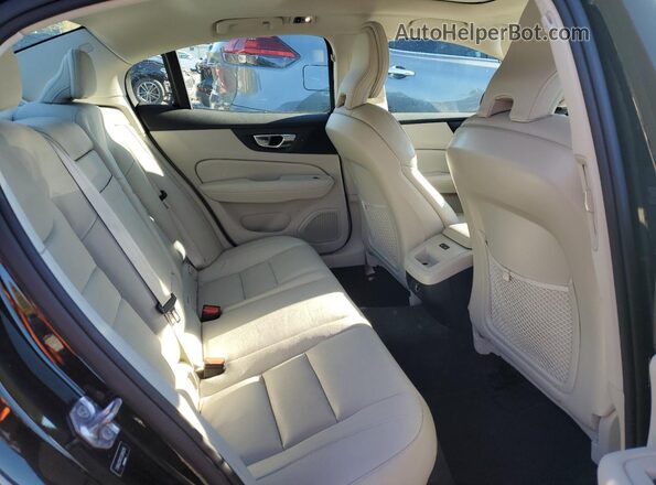 7JRA22TK7LG045215 2020 VOLVO S60 Black Rear seats view