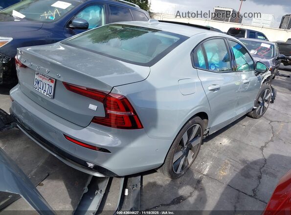 7JRH60FL6RG326717 2024 VOLVO S60 RECHARGE PLUG-IN HYBRID Teal Tył prawy