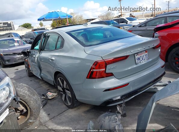 7JRH60FL6RG326717 2024 VOLVO S60 RECHARGE PLUG-IN HYBRID Teal Tył lewy