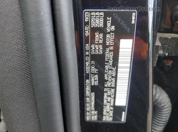 7JRL12TM1RG308255 2024 VOLVO S60 Черный 