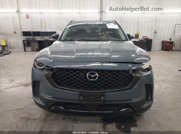 7MMVAADW6SN124237 2025 MAZDA CX-50 HYBRID Blue Սալոնի հետևի տեսք