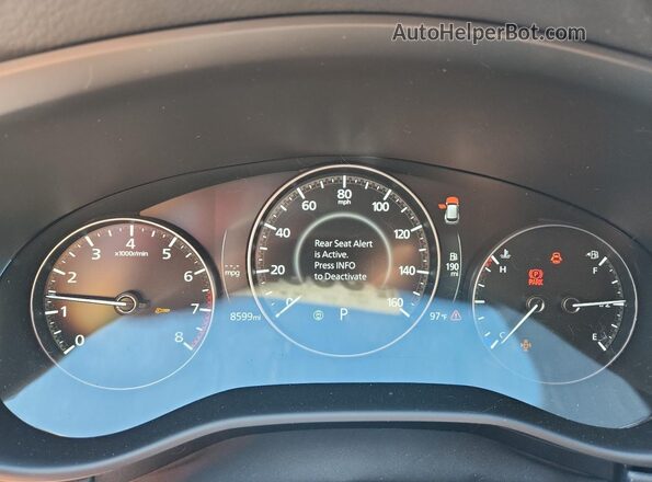 7MMVABEM7SN327723 2025 MAZDA CX-5 Красный Вид щитка приборов