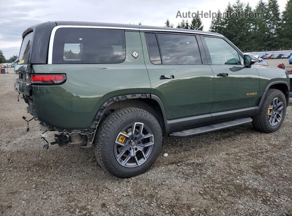 7PDSGABA2PN016531 2023 RIVIAN R1S Green Հետևի աջ