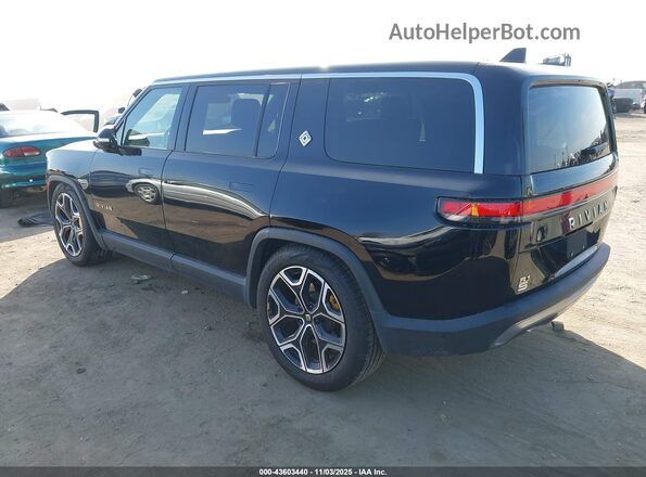 7PDSGABL8NN002681 2022 RIVIAN R1S Black Rear left