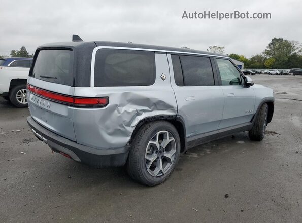 7PDSGBBA6RN045071 2024 RIVIAN R1S Silver უკანა მარჯვენა
