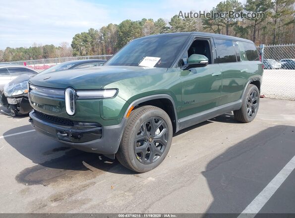 7PDSGBBA9SN055907 2025 RIVIAN R1S Green Передня ліва чверть