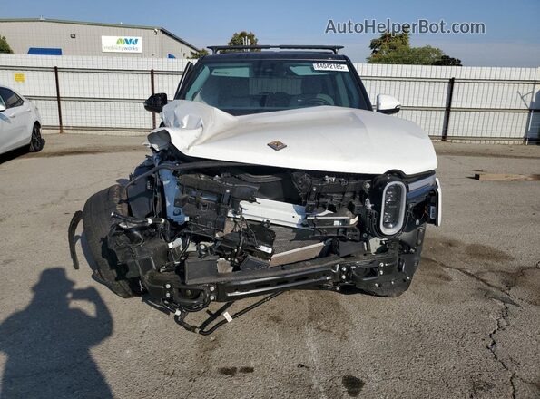 7PDSGCBP8SN065936 2025 RIVIAN R1S White Front view