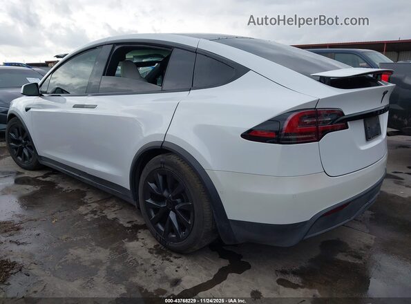 7SAXCAE51NF343010 2022 TESLA MODEL X Белый Задняя левая четверть