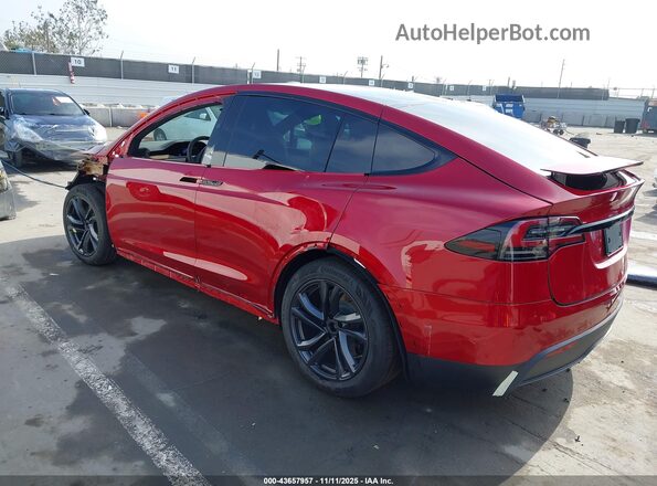 7SAXCAE53TF473691 2026 TESLA MODEL X Red Задня ліва чверть