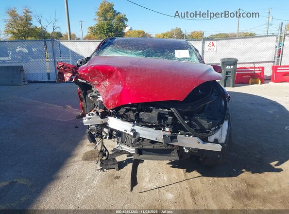 7SAXCBE53SF464400 2025 TESLA MODEL X Red Вид панелі приладів