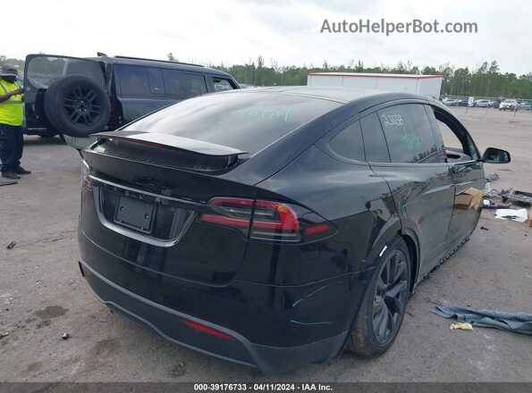 7SAXCBE55PF385222 2023 TESLA MODEL X Black Задня права чверть