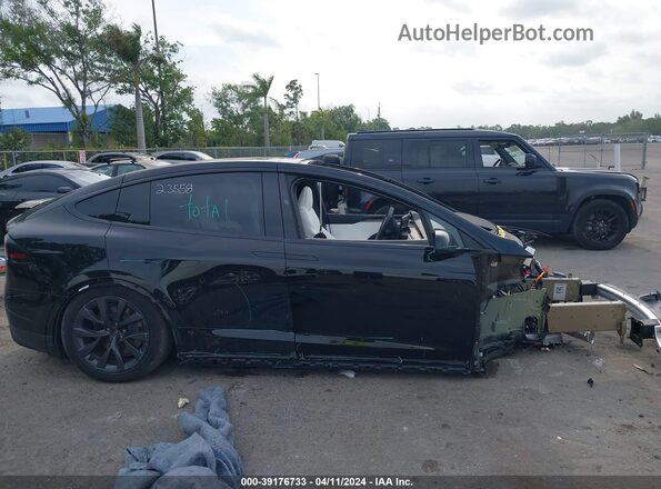 7SAXCBE55PF385222 2023 TESLA MODEL X Black Панорамний вид салону 360°