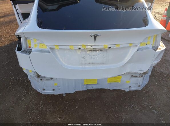 7SAXCBE5XPF375575 2023 TESLA MODEL X White Դիմացի տեսք