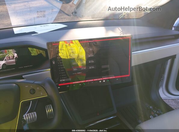 7SAXCBE5XPF375575 2023 TESLA MODEL X White 