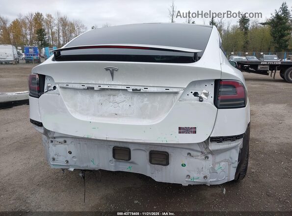 7SAXCBE62NF336596 2022 TESLA MODEL X White Вид спереду