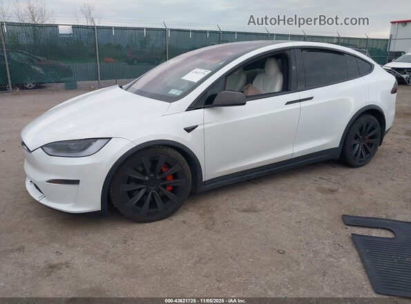 7SAXCBE62PF412546 2023 TESLA MODEL X White 