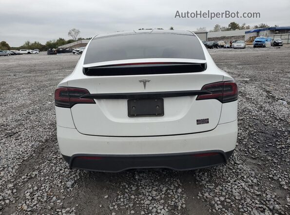 7SAXCBE64NF359717 2022 TESLA MODEL White Vista trasera