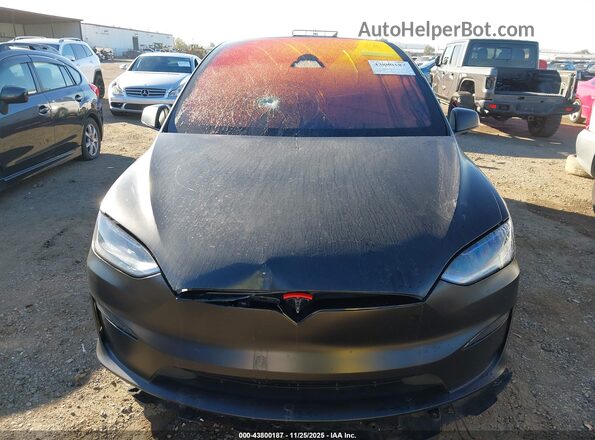 7SAXCBE66PF428457 2023 TESLA MODEL X Black Dashboard view