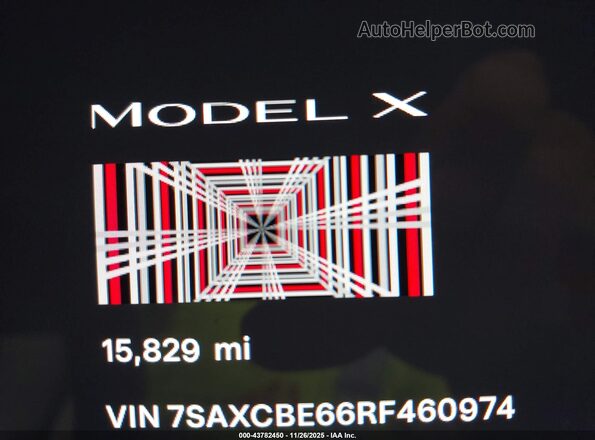 7SAXCBE66RF460974 2024 TESLA MODEL X Black 