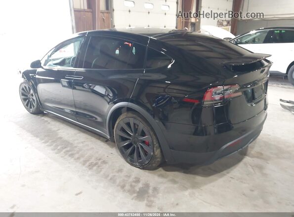 7SAXCBE66RF460974 2024 TESLA MODEL X Black Rear left