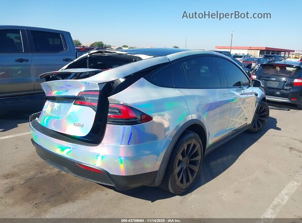7SAXCBE68NF331760 2022 TESLA MODEL X White Tył prawy