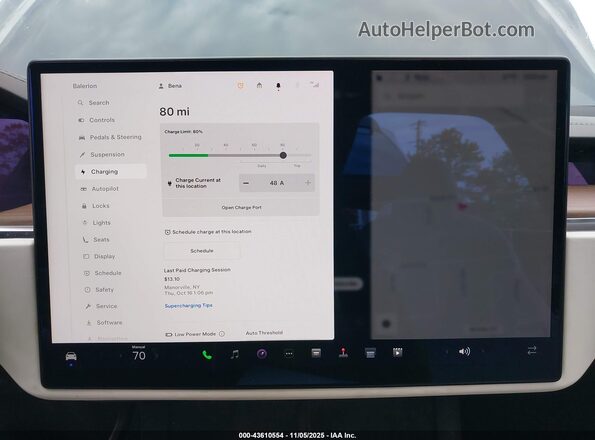 7SAXCDE53NF341129 2022 TESLA MODEL X Gray 