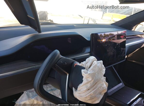 7SAXCDE55NF339480 2022 TESLA MODEL X White Панорамний вид салону 360°