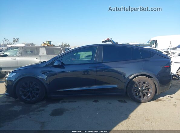 7SAXCDE55RF458622 2024 TESLA MODEL X Black Widok wnętrza 360 stopni