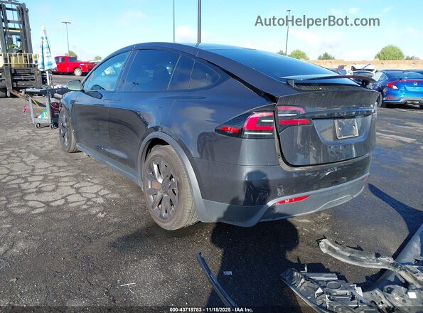 7SAXCDE57RF433494 2024 TESLA MODEL X Gray Հետևի ձախ