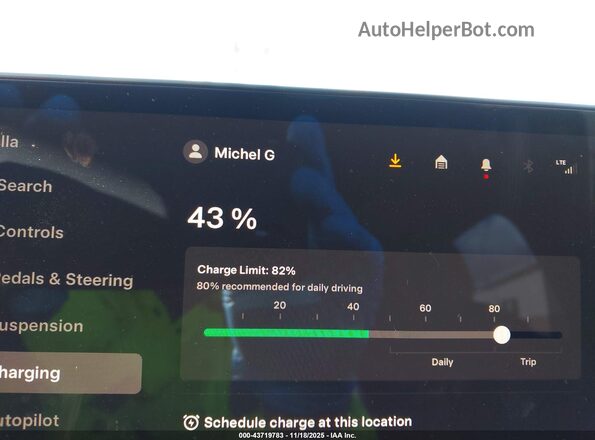 7SAXCDE57RF433494 2024 TESLA MODEL X Gray 