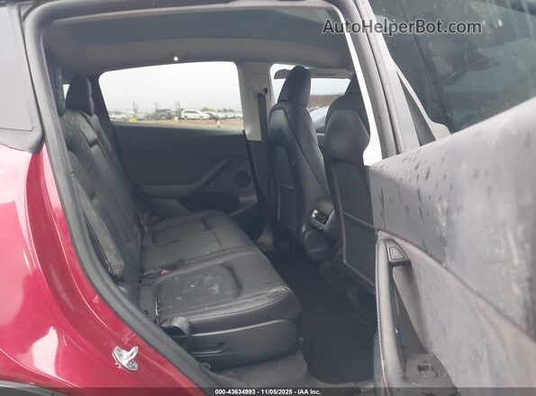 7SAYGAEE0RF149440 2024 TESLA MODEL Y Красный Вид наклейки с VIN-кодом