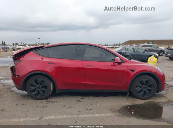 7SAYGAEE0RF149440 2024 TESLA MODEL Y Красный Вид щитка приборов