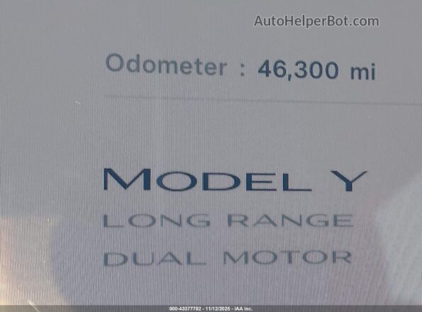 7SAYGAEE4RF039040 2024 TESLA MODEL Y White Вид задніх сидінь