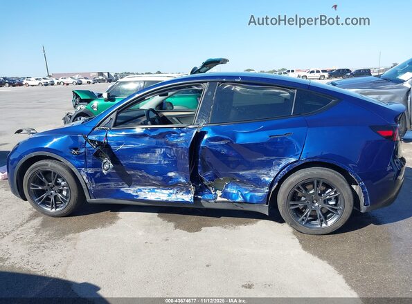 7SAYGAEE6RF155047 2024 TESLA MODEL Y Blue Սալոնի 360 աստիճան տեսք