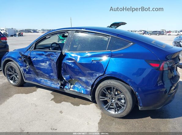 7SAYGAEE6RF155047 2024 TESLA MODEL Y Blue Դիմացի տեսք