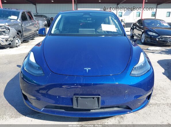 7SAYGAEE6RF155047 2024 TESLA MODEL Y Blue Սարքավորումների վահանակի տեսք