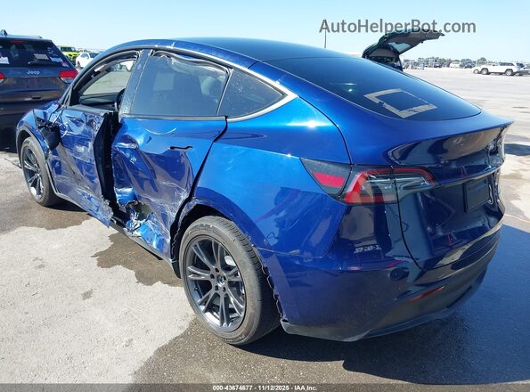7SAYGAEE6RF155047 2024 TESLA MODEL Y Blue Հետևի ձախ