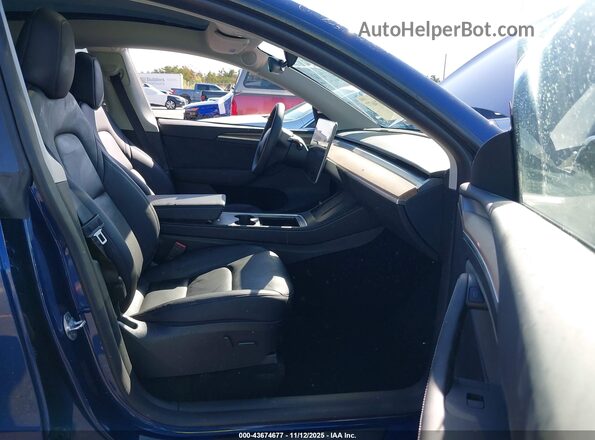 7SAYGAEE6RF155047 2024 TESLA MODEL Y Blue Սալոնի դիմացի տեսք