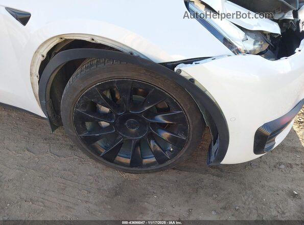 7SAYGAEE8NF313575 2022 TESLA MODEL Y White წინა ხედი