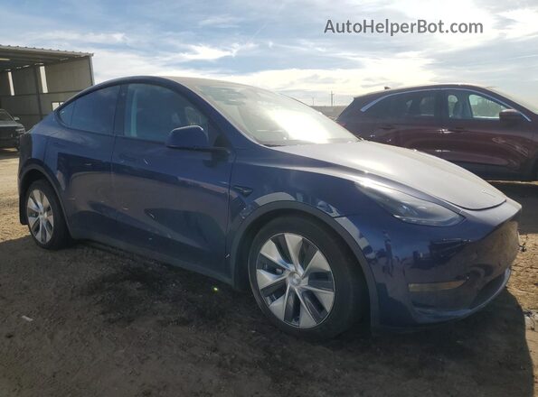 7SAYGAEE8NF545383 2022 TESLA MODEL Blue წინა მარჯვენა