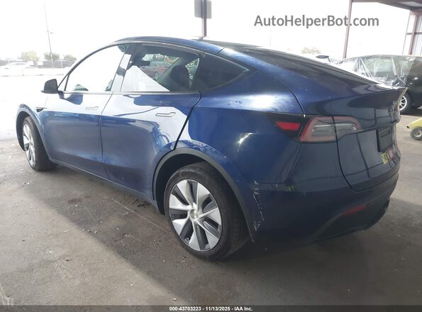7SAYGAEE9PF873897 2023 TESLA MODEL Y Blue Tył lewy