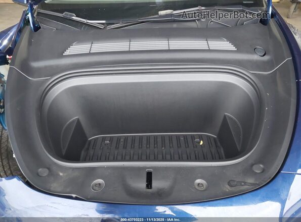 7SAYGAEE9PF873897 2023 TESLA MODEL Y Blue Widok z tyłu