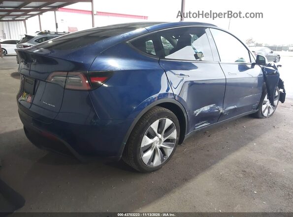 7SAYGAEE9PF873897 2023 TESLA MODEL Y Blue Tył prawy