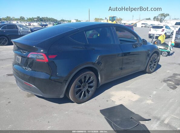 7SAYGAEEXNF534689 2022 TESLA MODEL Y Black Задня права чверть