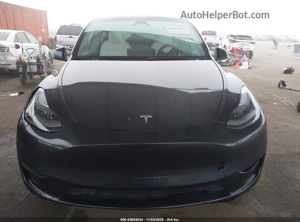 7SAYGDED1RF121204 2024 TESLA MODEL Y Gray ხელსაწყოთა პანელის ხედი