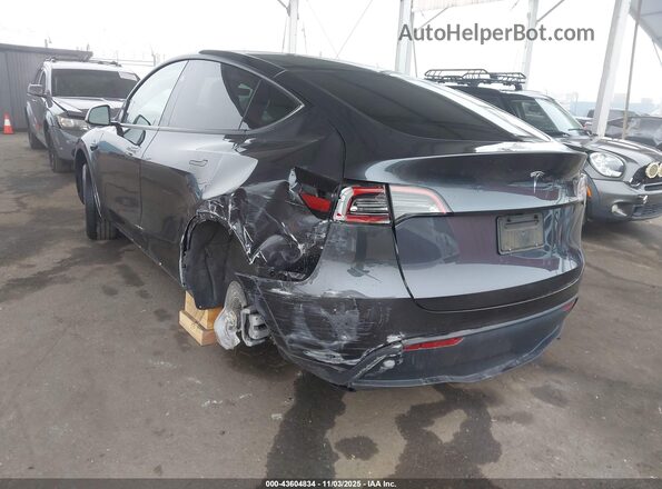 7SAYGDED1RF121204 2024 TESLA MODEL Y Gray უკანა მარცხენა