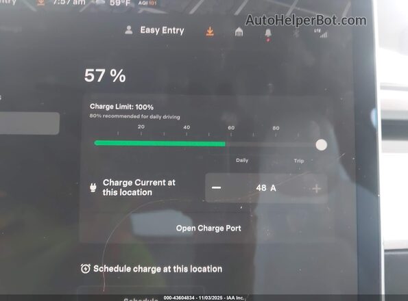 7SAYGDED1RF121204 2024 TESLA MODEL Y Gray 